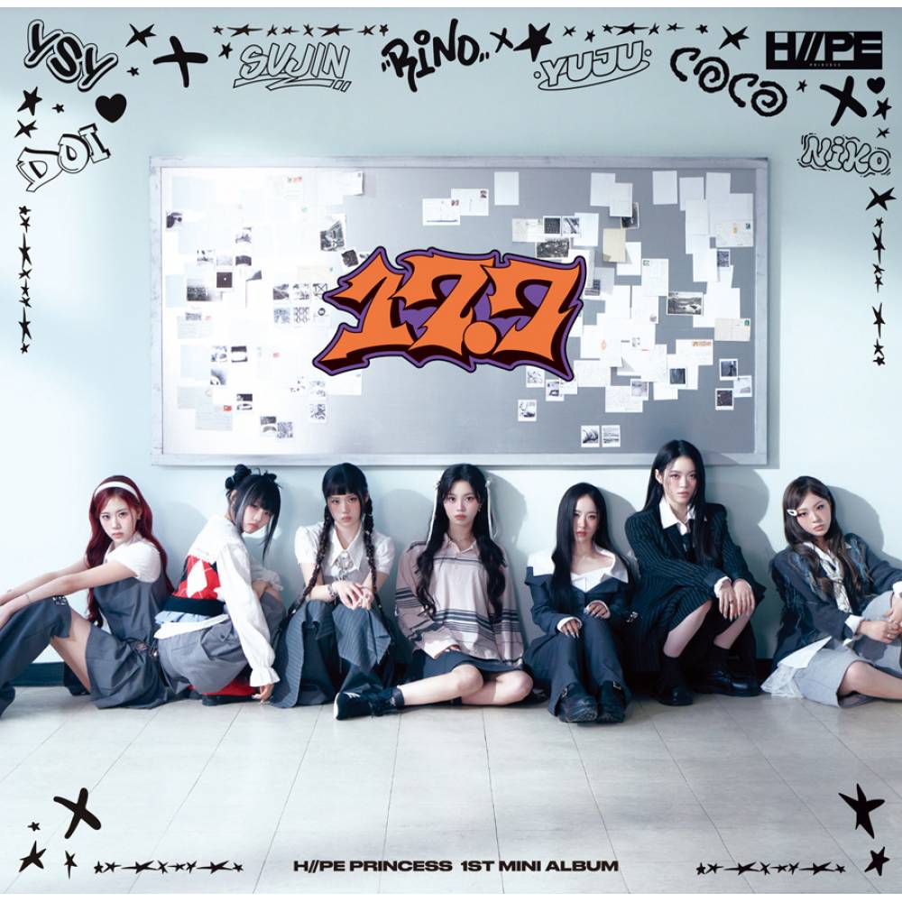 PRE-ORDER] H//PE PRINCESS 1ST MINI ALBUM '17.7' (REGULAR EDITION)
